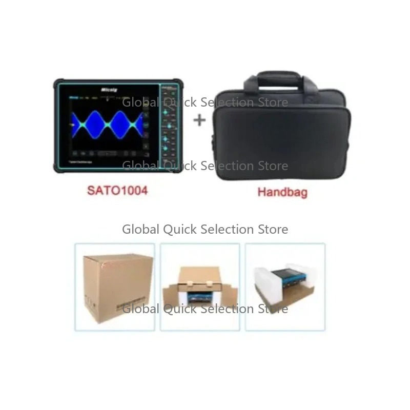 Handheld Tablet Oscilloscope Touchscreen 100Mhz - SATO1004 Micsig Automotive Tablet Oscilloscope 8