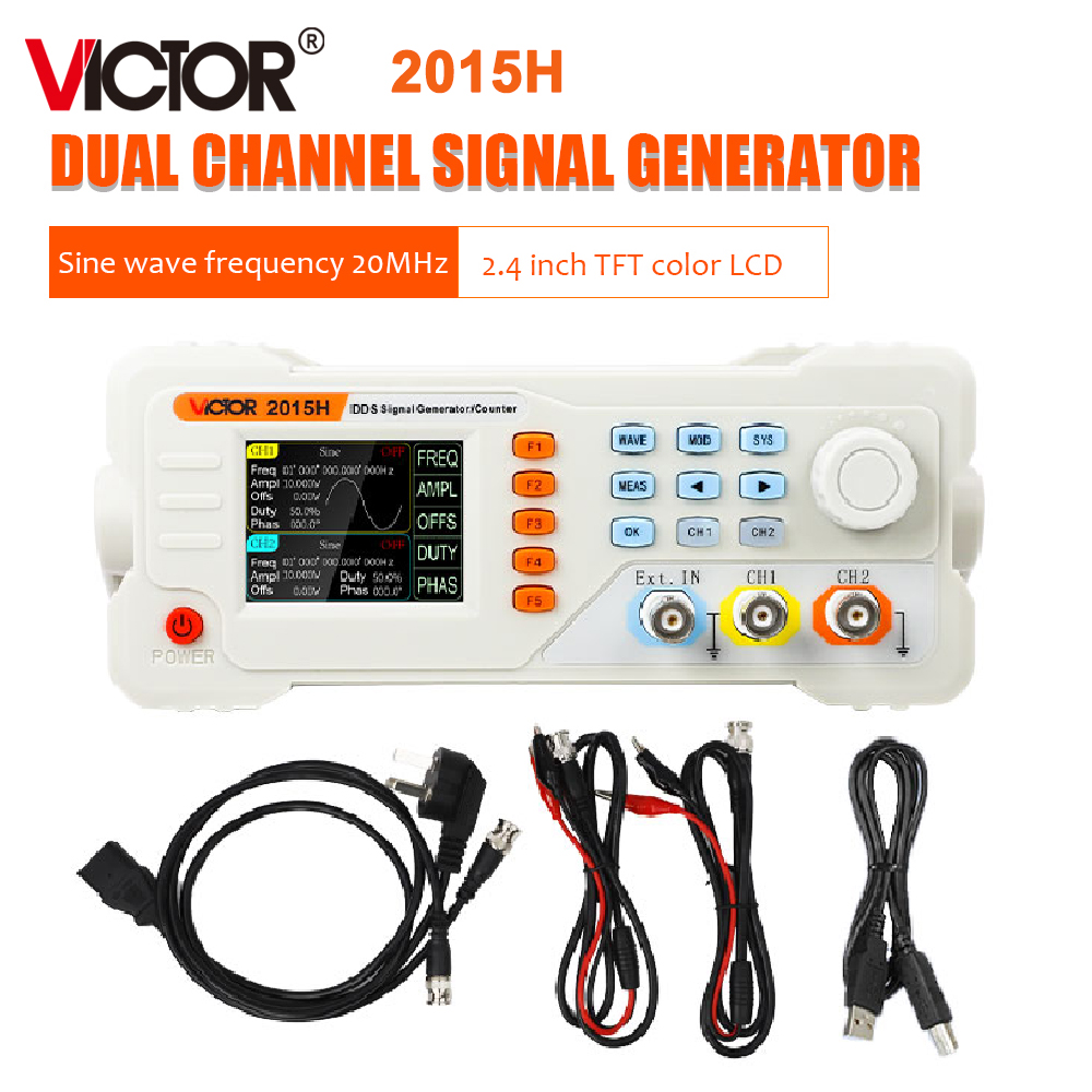 RuoShui 2015H 2040H 2060H Wave - đánh giá và giá Dual Channel Arbitrary Waveform Function Generator 60Mhz